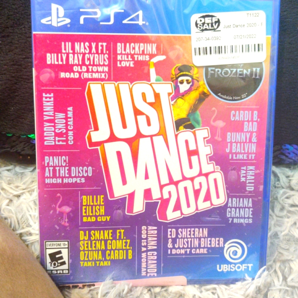PS4 just dance 2020